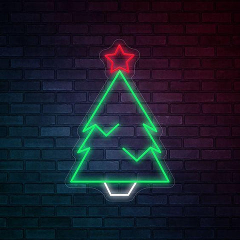 Christmas Tree Neon Sign