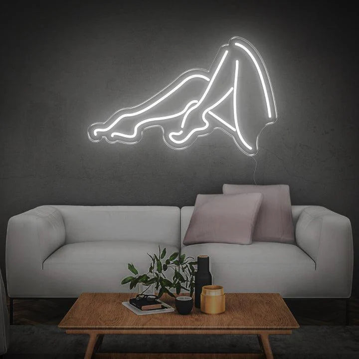 Female Legs Neon Sign