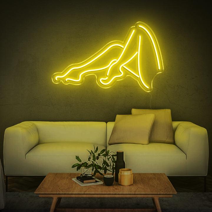 Female Legs Neon Sign