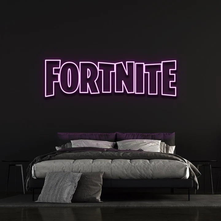 Fornite Neon Sign