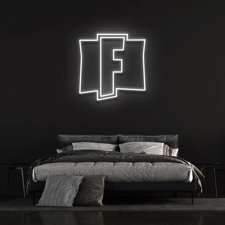 Fortnite Logo Neon Sign