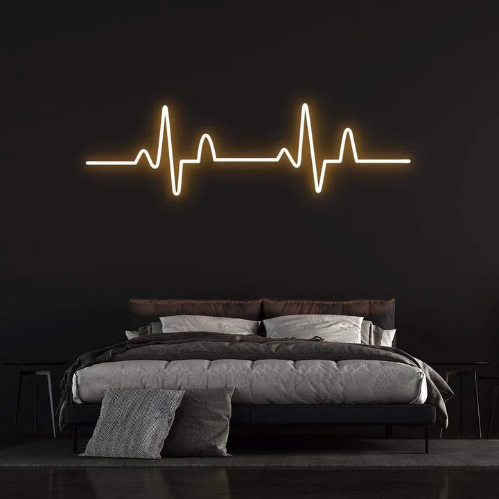 Heart Beat Neon Sign