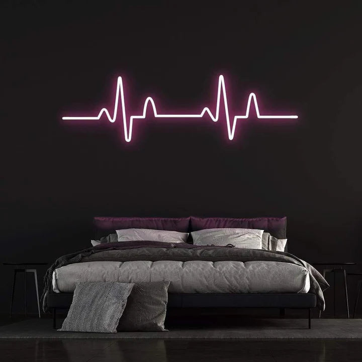 Heart Beat Neon Sign