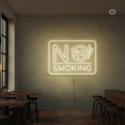 No Smoking Neon Sign