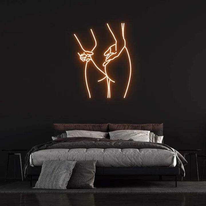 Peachy Neon Sign