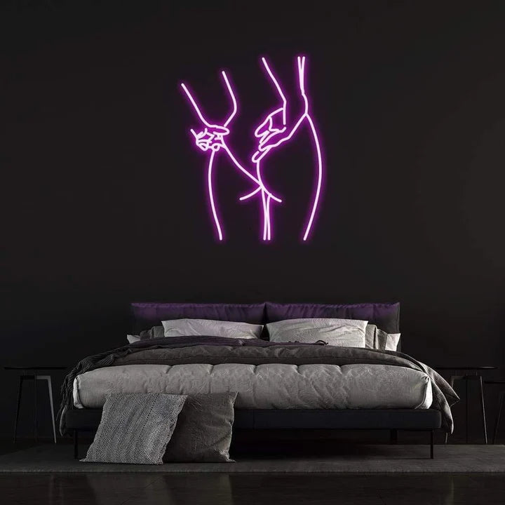 Peachy Neon Sign