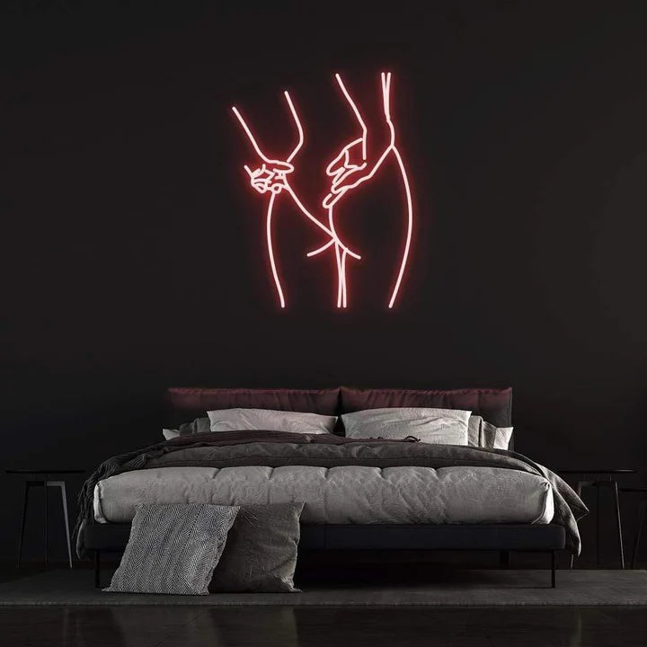 Peachy Neon Sign