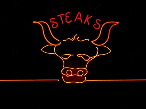 Steaks Neon Sign